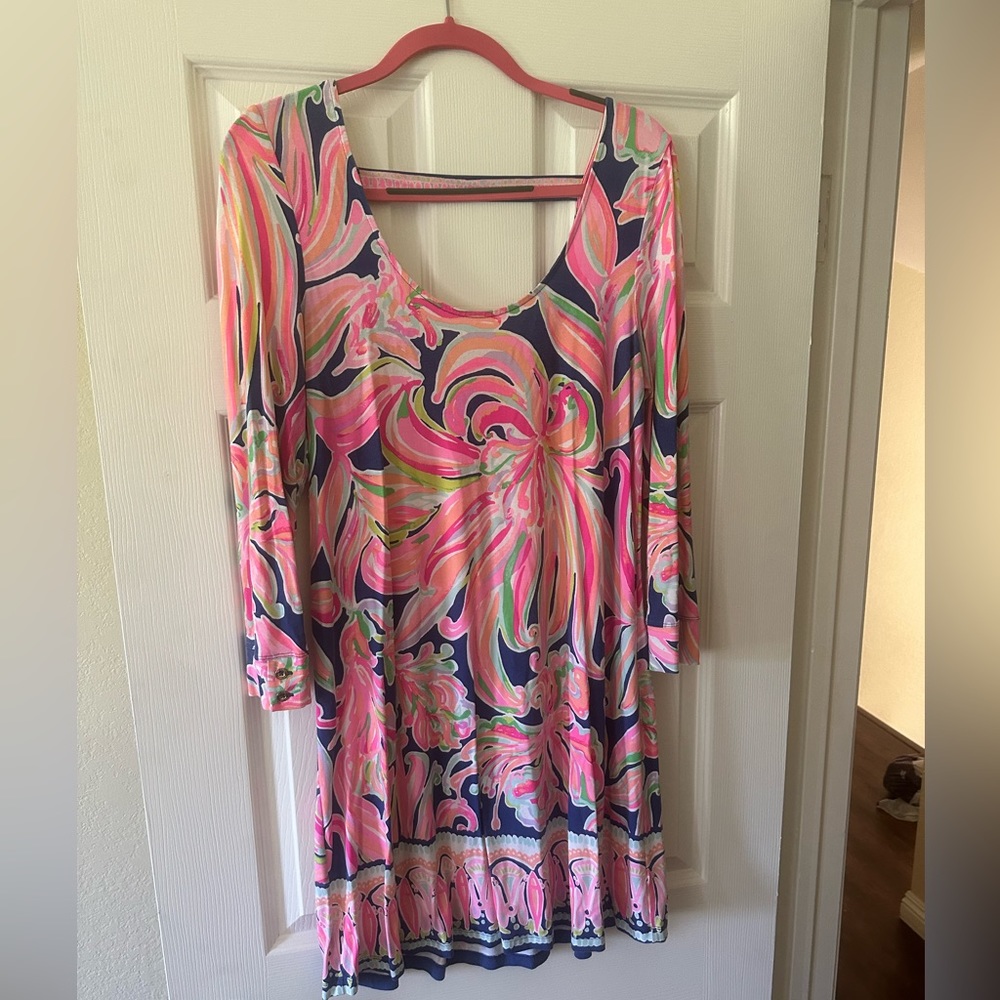 Emma Dress in Banana Flambé